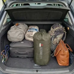 Śpiwór 75x210 Turystyczny Mumia Kaptur Ventura 02