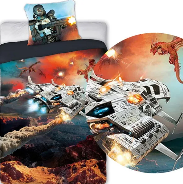 Pościel Młodzieżowa nr 429 Gamer 140x200NP 2 części 70x90
