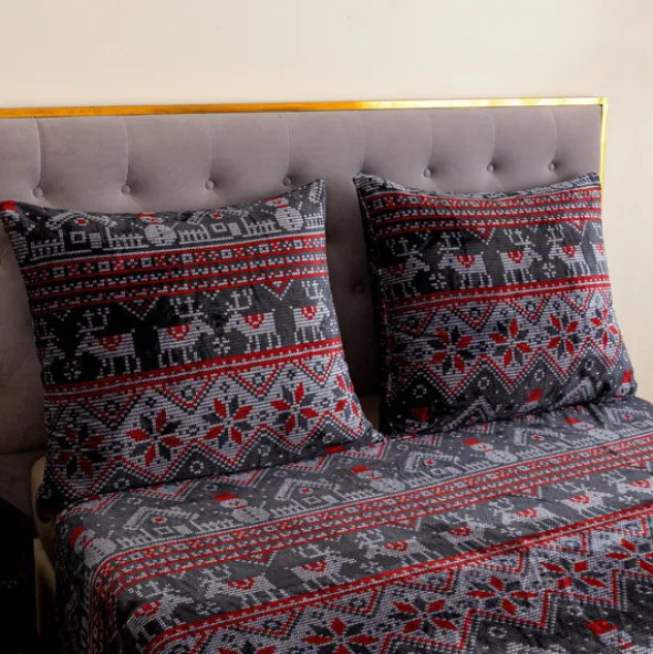 Pościel Świąteczna 140 x 200 2cz Mikrofibra Miś Martino 02
