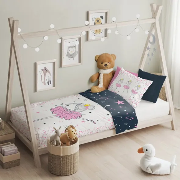 Pościel 100 x 135 Bawełna Dziecięca Przytulaki 024