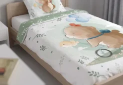 Pościel 100 x 135 Bawełna Dziecięca Przytulaki 037