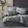 Pościel 220 x 200 3cz Żakard COTTONLOVE Flory 04