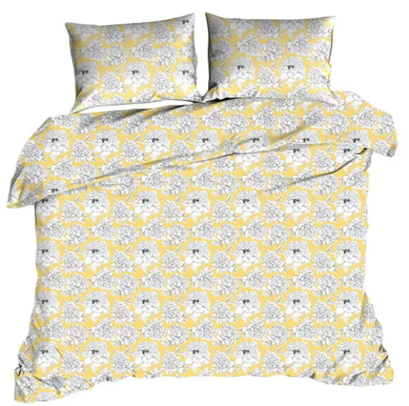 Pościel 220 x 200 3cz Flanela Marita 1077N