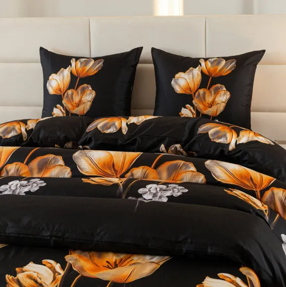 Pościel 160 x 200 3cz Gładka Eusebia Home 36