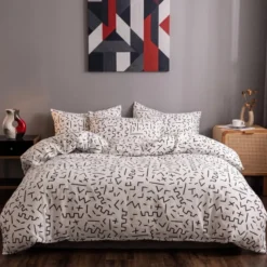 Pościel 160 x 200 3cz Gładka Eusebia Home 82