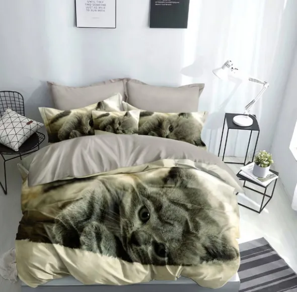Pościel 140 x 200 2cz Mikrofibra 3D Andreas 3029