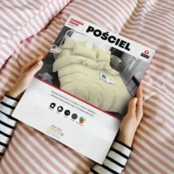 Pościel 220 x 200 3cz Mikrofibra w Pasy Eusebia Home 11