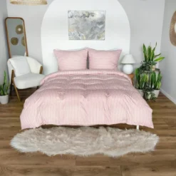 Pościel 160 x 200 3cz Mikrofibra w Pasy Eusebia Home 12