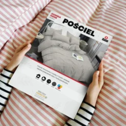 Pościel 140 x 200 2cz Mikrofibra w Pasy Eusebia Home 13