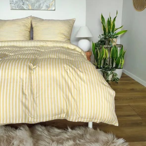 Pościel 160 x 200 3cz Mikrofibra w Pasy Eusebia Home 11