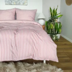 Pościel 220 x 200 3cz Mikrofibra w Pasy Eusebia Home 12