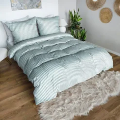 Pościel 220 x 200 3cz Mikrofibra w Pasy Eusebia Home 14