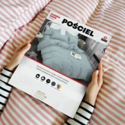 Pościel 220 x 200 3cz Mikrofibra w Pasy Eusebia Home 14