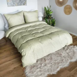 Pościel 220 x 200 3cz Mikrofibra w Pasy Eusebia Home 15