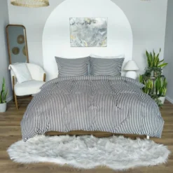 Pościel 140 x 200 2cz Mikrofibra w Pasy Eusebia Home 10