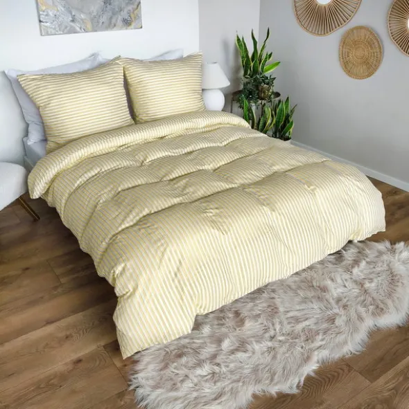 Pościel 140 x 200 2cz Mikrofibra w Pasy Eusebia Home 11