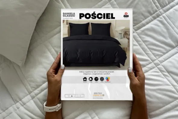 Pościel 160 x 200 3cz Satynowa Daniela Classic 01