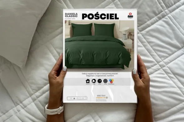 Pościel 220 x 200 3cz Satynowa Daniela Classic 05