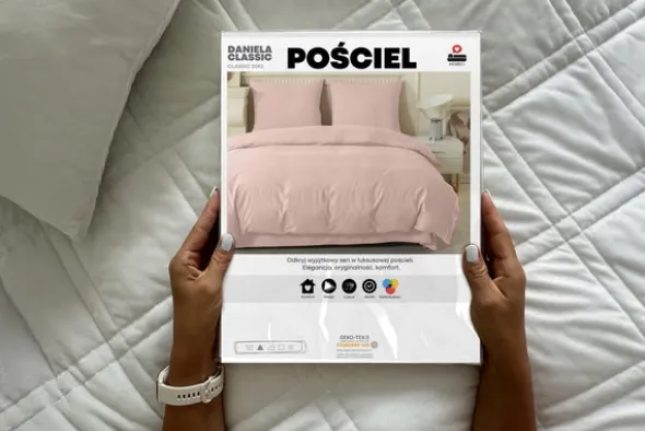 Pościel 160 x 200 3cz Satynowa Daniela Classic 03