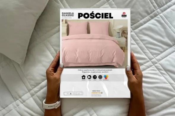 Pościel 140 x 200 2cz Satynowa Daniela Classic 03