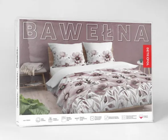 Pościel 220 x 200 3cz Vicenza Bawełna wz. 5249B