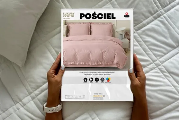 Pościel 140 x 200 2cz z Falbaną Luxury Jowita 03