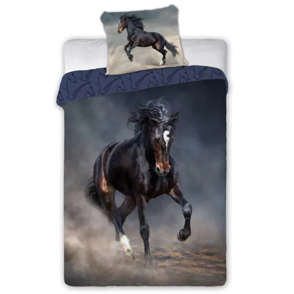 Pościel 160 x 200 Młodzieżowa Horses 004 Tornado