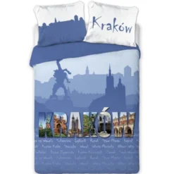 Pościel 160 x 200 Młodzieżowa Travel Kraków