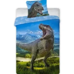 Pościel 140 x 200 Młodzieżowa T-REX 001