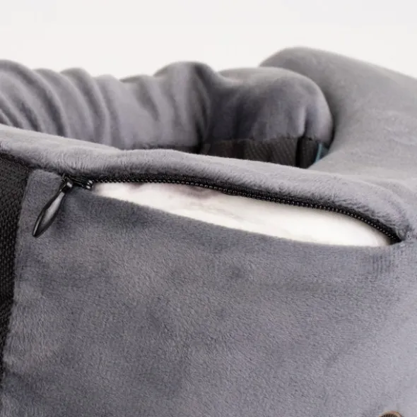 Poduszka Podróżna Rogal Memory z Kapturem Comfy 01