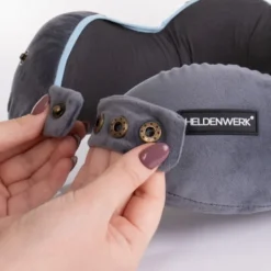 Poduszka Podróżna Rogal Memory z Kapturem Comfy 01