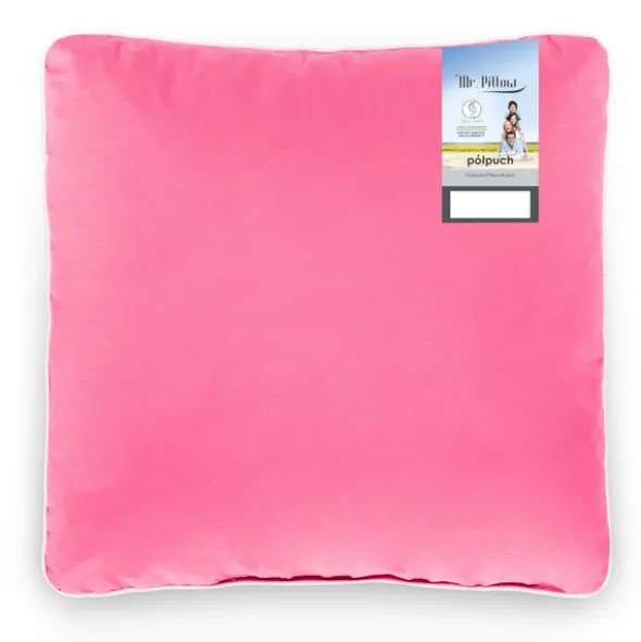 Poduszka 40 x 40 Mr. PILLOW Classic Półpuch Róż