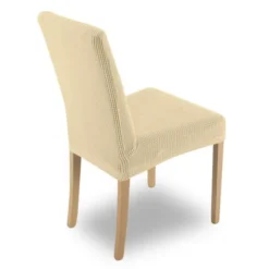 Pokrowiec na Krzesło Gładki 35x55x30 Pokr03 Krem