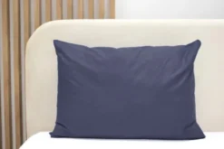 Poszewka Bawełna 50 x 70 Jednolita Ola Granat Navy