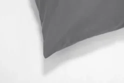 Poszewka Bawełna 40 x 60 Jednolita Ola Grafitowa Grafit