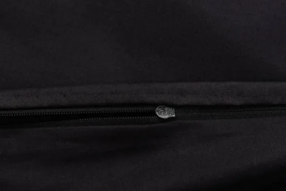 Poszewka Bawełna 70 x 80 Jednolita Ola Czarna Black
