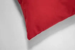 Poszewka Bawełna 50 x 60 Jednolita Ola Czerwony