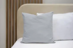 Poszewka Bawełna 50 x 50 Jednolita Ola Brudny Szary