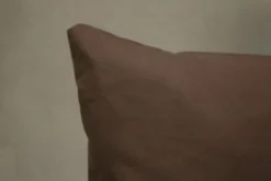 Poszewka Bawełna 40 x 60 Jednolita Ola Brąz Brązowa
