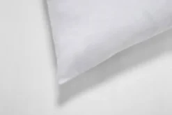 Poszewka Bawełna 50 x 60 Jednolita Ola Biel Biała