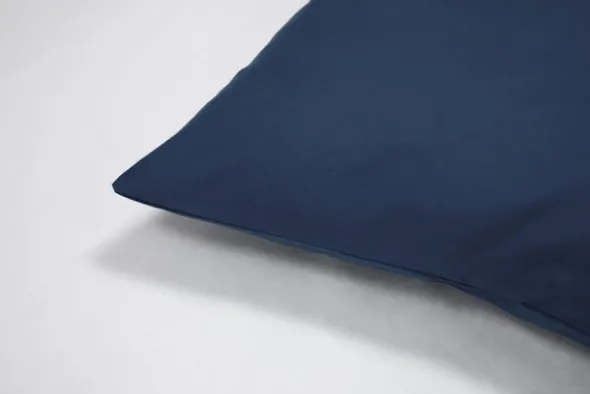 Poszewka Bawełna 50 x 50 Jednolita Ola Granat Navy