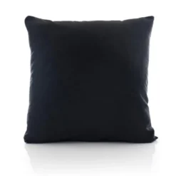 Poszewka Bawełna 45 x 45 Jednolita Ola Czarna Black