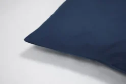 Poszewka Bawełna 40 x 60 Jednolita Ola Granat Navy
