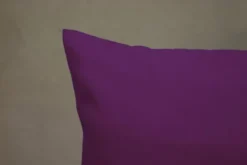 Poszewka Bawełna 40 x 60 Jednolita Ola Śliwka Fiolet