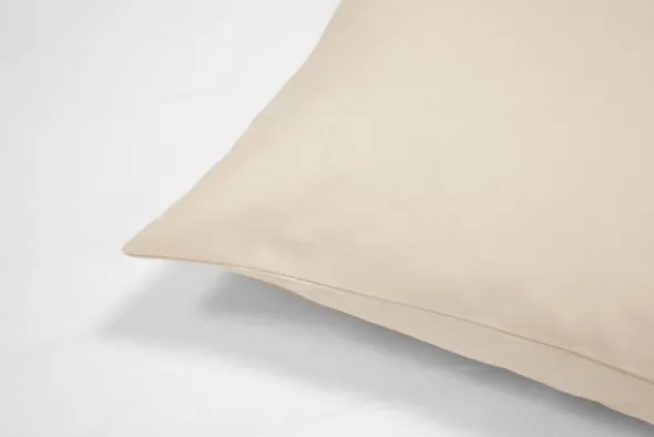 Poszewka Bawełna 70 x 80 Jednolita Ola Beż Beżowa