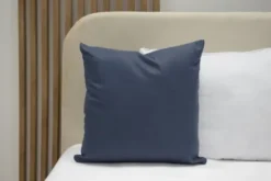 Poszewka Bawełna 70 x 80 Jednolita Ola Granat Navy