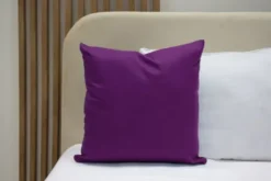 Poszewka Bawełna 50 x 60 Jednolita Ola Śliwka Fiolet