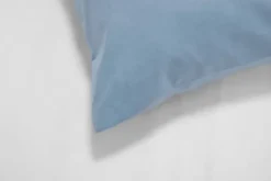Poszewka Bawełna 50 x 60 Jednolita Ola Niebieski Blue