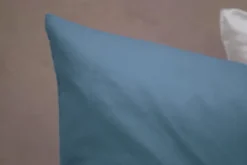 Poszewka Bawełna 50 x 60 Jednolita Ola Niebieski Blue