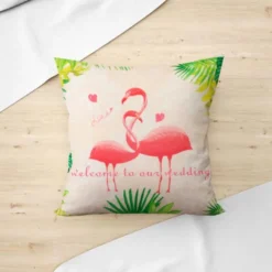 Poszewka Dekoracyjna Tropikalna Velvet 04 40x40